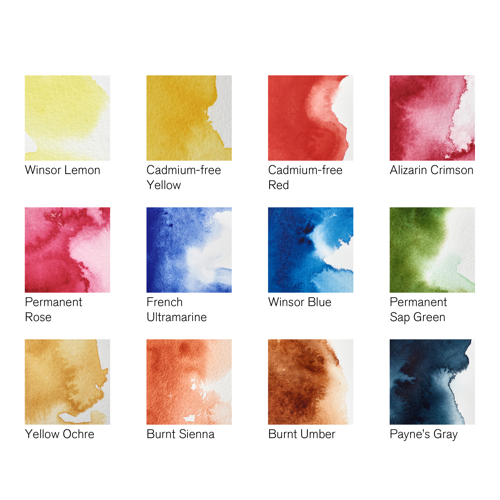 Professional Watercolour Tube Travel Tin