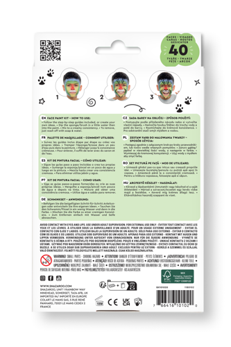 Snazaroo Rainbow Face Paint Kit - Western Europe