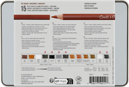 Conté à Paris Pencil Sketching Set