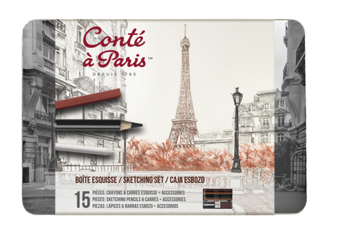 Conté à Paris Pencil Sketching Set