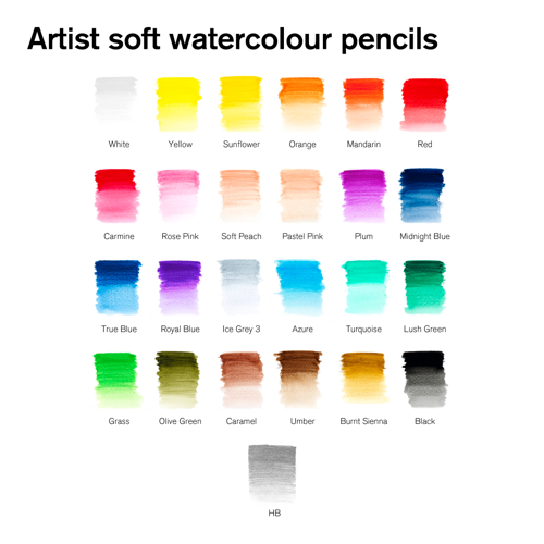 Winsor & Newton Studio Collection Wallet Set -  Watercolour