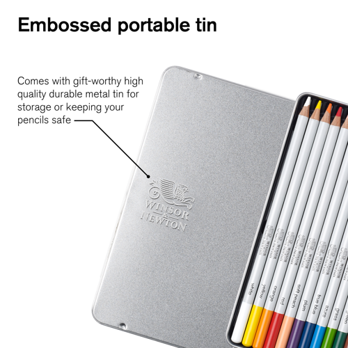 Winsor & Newton Studio Collection Colour Pencil x12