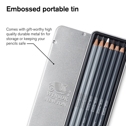 Winsor & Newton Studio Collection Sketching Pencil x6