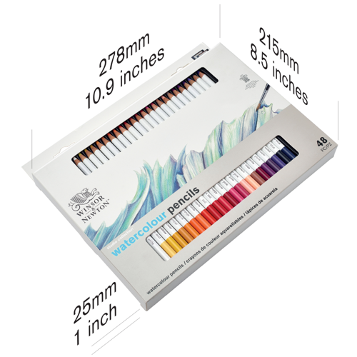 Winsor & Newton Studio Collection Pencil Watercolour x48