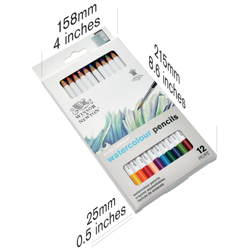 Winsor & Newton Studio Collection Watercolour Pencil x12