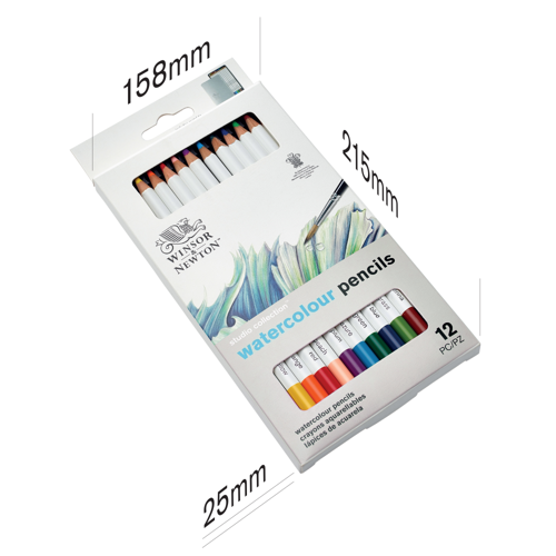 Winsor & Newton Studio Collection Watercolour Pencil x12