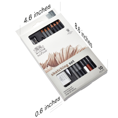 Winsor & Newton Studio Collection Sketching Pencil Set x10