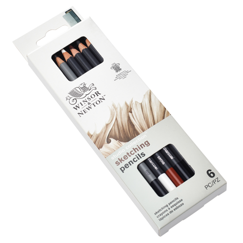 Winsor & Newton Studio Collection Sketching Pencil x6