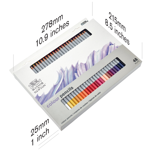 Winsor & Newton Studio Collection Colour Pencil x48