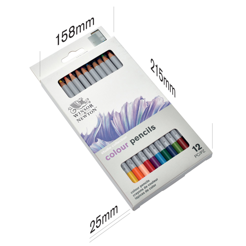 Winsor & Newton Studio Collection Colour Pencil x12