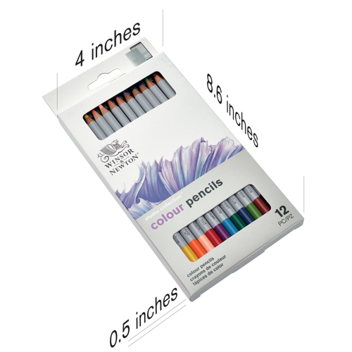 Winsor & Newton Studio Collection Colour Pencil x12