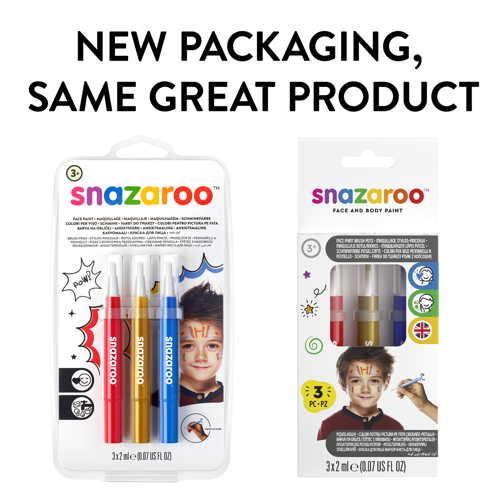 Snazaroo Brush Pen Adventure Pack - ROW