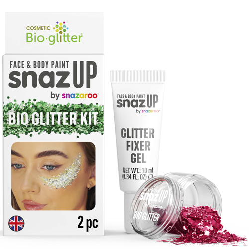 Snazaroo Bio Glitter Kit Red 5g
