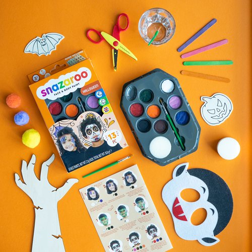 Snazaroo Halloween Characters Face Paint Kit UK