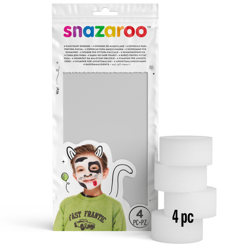 Snazaroo High Density Sponges - Set of 4 - Universal