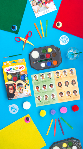 Snazaroo Animal World Face Paint Kit UK
