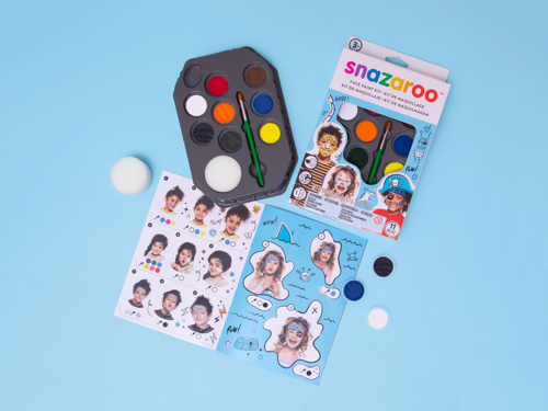 Snazaroo Adventure Face Paint Kit - Western Europe