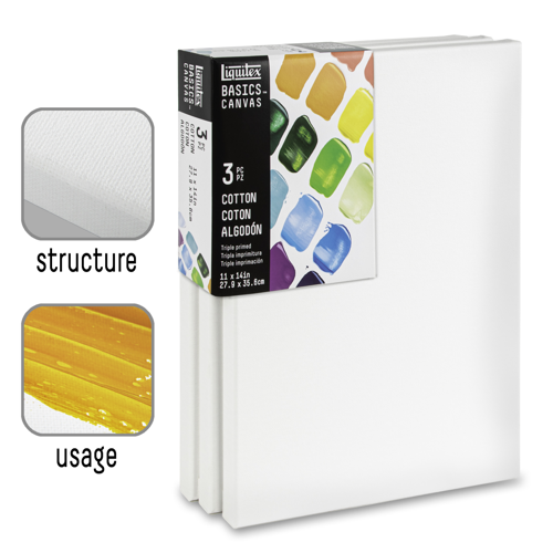 Liquitex Basics Cotton Canvas 11x14