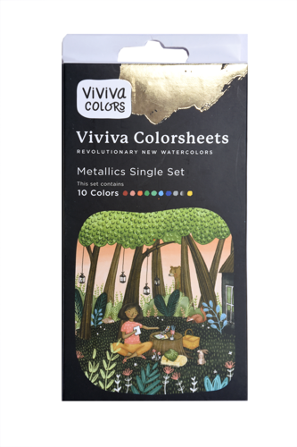 Viviva Colorsheets Metallics Set