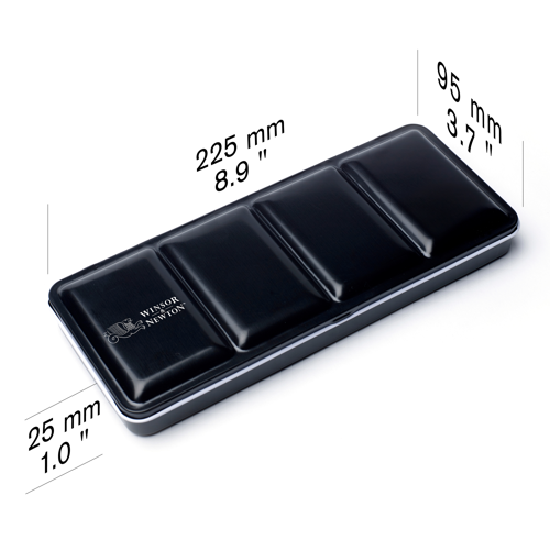 Professional Watercolour Tube Travel Tin