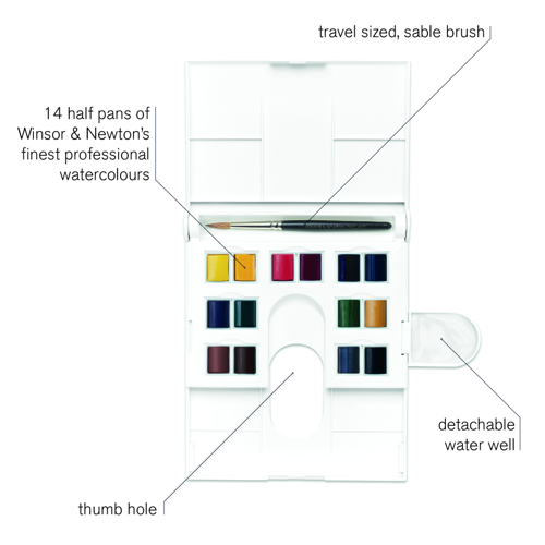 Professional Watercolour Field Set