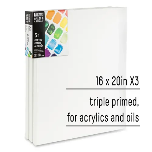 Liquitex Basics Cotton Canvas 16x20