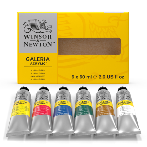 Winsor & Newton Galeria Acrylic Galeria 6 Tube Set