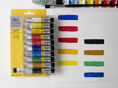 Winsor & Newton Galeria Acrylic Set 10x12ml