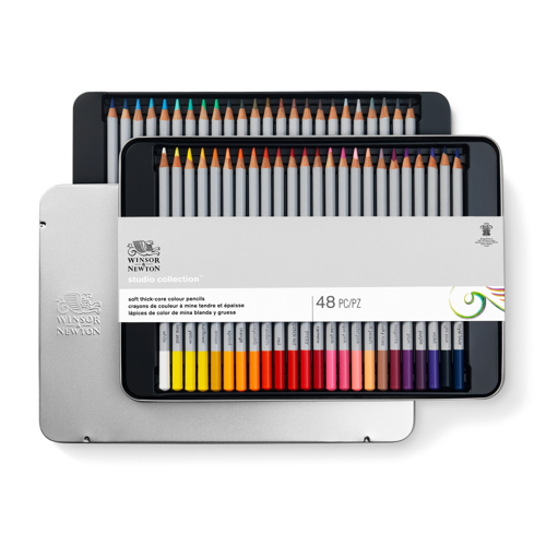 Winsor & Newton Studio Collection Colour Pencil x48