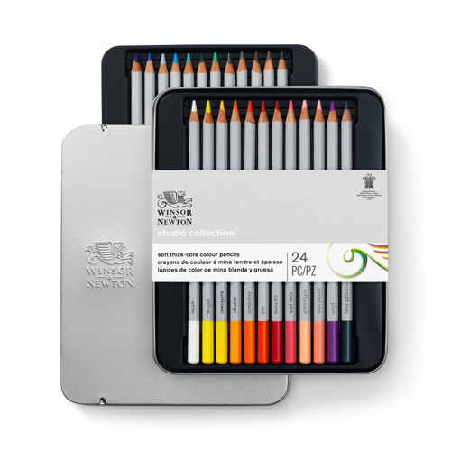 Winsor & Newton Studio Collection Colour Pencil x24