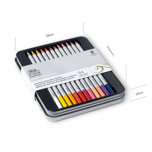 Winsor & Newton Studio Collection Colour Pencil x24