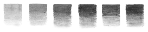 Winsor & Newton Studio Collection Graphite Pencil x6