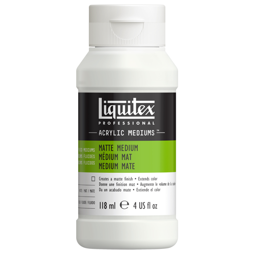 Liquitex Professional Mediums, Matte Medium