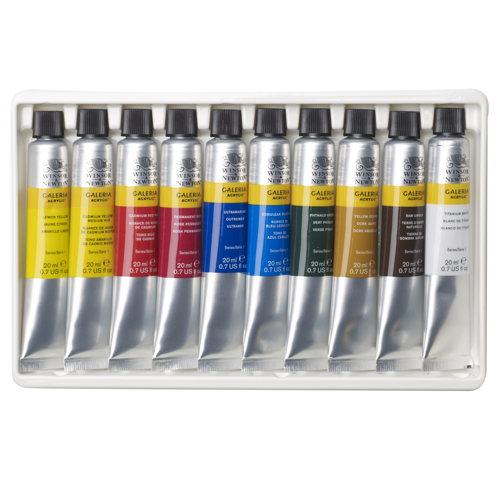 Winsor & Newton Galeria Acrylic Galeria 10x20ml Tube Set