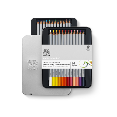 Winsor & Newton Studio Collection Colour Pencil x24