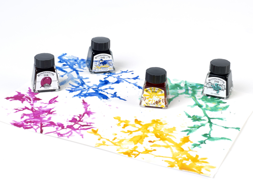 Winsor & Newton Drawing Ink Collection - Set of 4 (Rich Tones)