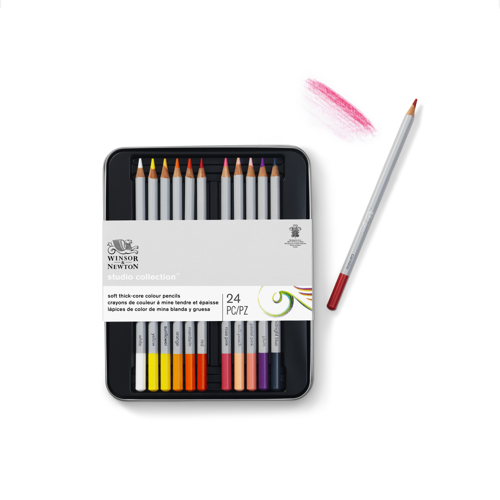 Winsor & Newton Studio Collection Colour Pencil x24