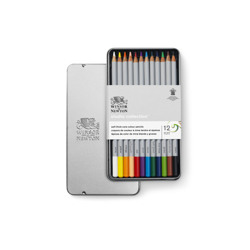 Winsor & Newton Studio Collection Colour Pencil x12