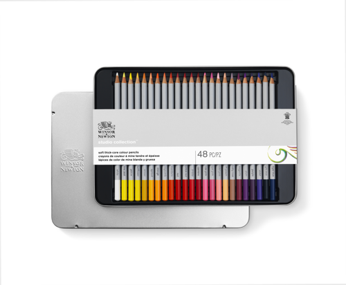 Winsor & Newton Studio Collection Colour Pencil x48