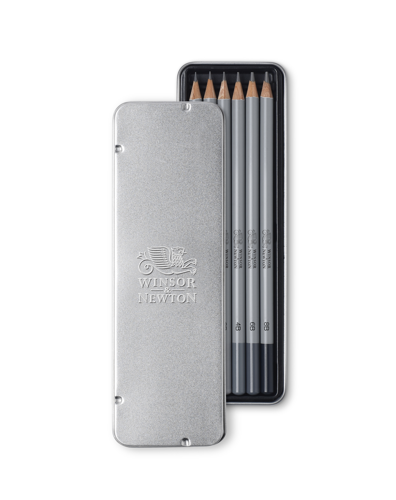 Winsor & Newton Studio Collection Graphite Pencil x6