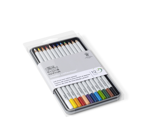 Winsor & Newton Studio Collection Colour Pencil x12