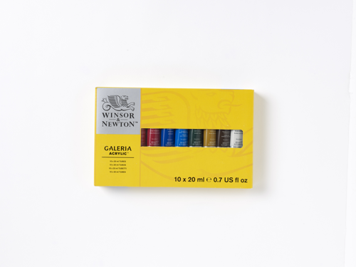 Winsor & Newton Galeria Acrylic Galeria 10x20ml Tube Set