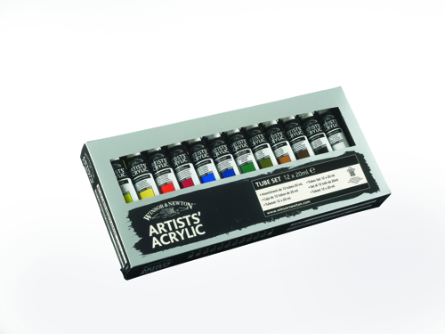 Winsor & Newton Professional Acrylic Tube Set 12x20ml