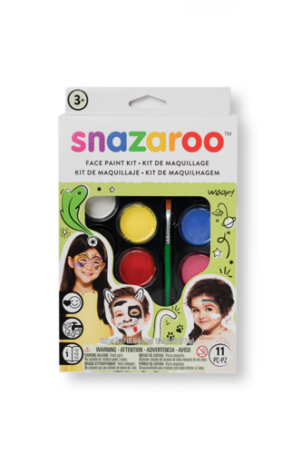 Snazaroo Rainbow Face Paint Kit - Western Europe