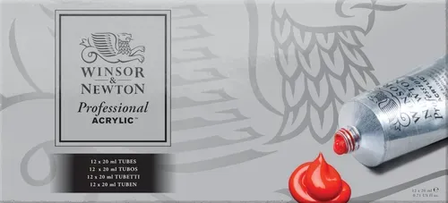 Winsor & Newton Professional Acrylic Tube Set 12x20ml