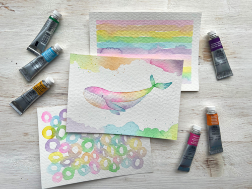 Winsor & Newton Professional Watercolour Vibrant Set 6x5ml Tubes