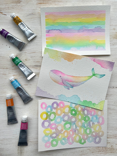 Winsor & Newton Professional Watercolour Vibrant Set 6x5ml Tubes