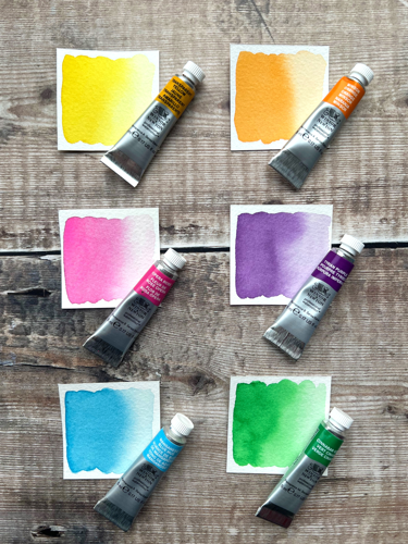 Winsor & Newton Professional Watercolour Vibrant Set 6x5ml Tubes