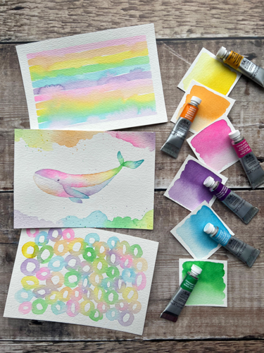 Winsor & Newton Professional Watercolour Vibrant Set 6x5ml Tubes