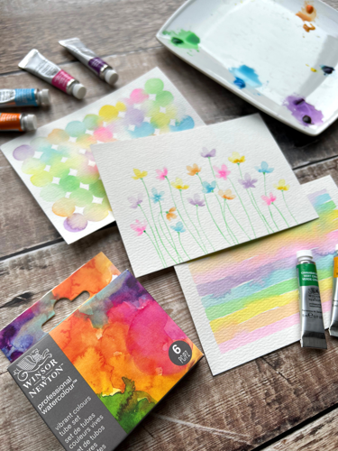 Winsor & Newton Professional Watercolour Vibrant Set 6x5ml Tubes
